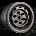 GMADE 1.9 SR02 BEADLOCK WHEELS (UNCOATED STEEL) (2) Stylish rock crawler beadlock wheel from Gmade. 